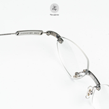  Gọng khoan không viền GM MM219 dáng lục giác titanium 