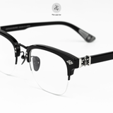  Gọng kính nửa khung CH8057 dáng vuông nhựa acetate cao cấp 