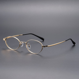  Gọng kính Zay Eyewear 2454 Titanium dáng oval phong cách thời trang cao cấp 
