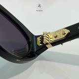  Kính mát Chrome Hearts Blaster dáng mắt mèo acetate cao cấp fullbox 