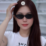  Kính mát Gentle Monster La Cha dáng mắt mèo nhựa acetate cao cấp fullbox 
