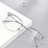  Gọng kính nửa khung Zay Eyewear OF 0062 dáng vuông titanium phong cách Hàn Quốc 