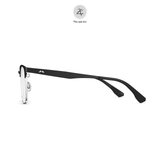 Gọng kính nửa khung Molsion MA7003 dáng vuông nhựa acetate & titanium chính hãng fullbox