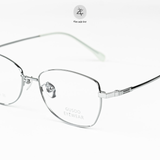  Gọng kính Gusoo 33039 dáng mắt mèo Titanium chính hãng 