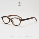  Gọng kính Zay Eyewear W72511 dáng oval phong cách Hàn Quốc 