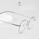  Gọng kính Zay Eyewear P90365 dáng mắt mèo Titanium phong cách Hàn Quốc 
