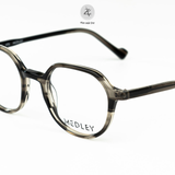  Gọng kính Zay Eyewear Kaki dáng đa giác nhựa acetate phong cách Hàn Quốc 