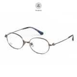  Gọng kính Zay Eyewear Vivienne Westwood V8002T dáng oval Titanium phong cách Hàn Quốc 