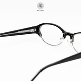  Gọng kính nửa khung K9200 dáng oval nhựa TR90 dẻo cao cấp 