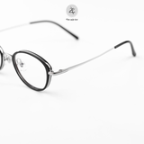 Gọng kính Zay Eyewear M 6212 dáng mắt mèo Titanium phong cách Hàn Quốc