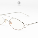  Gọng kính R3379 dáng phi công Titanium cao cấp 