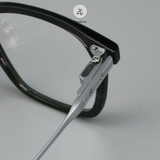  Gọng kính Zay Eyewear 8152 dáng Vuông nhựa acetate titanium 16.4g phong cách Hàn Quốc 