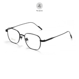  Gọng kính Zay Eyewear 80809 dáng đa giác titanium phong cách Hàn Quốc 