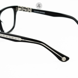  Gọng kính Chrome Hearts SMTTHE-F dáng vuông nhựa actate cao cấp fullbox 