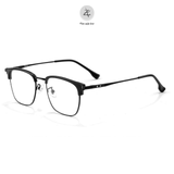  Gọng kính nửa khung 3226 dáng vuông titanium cao cấp 