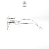 Gọng kính Akirazenshi 33025 dáng đa giác titanium chính hãng