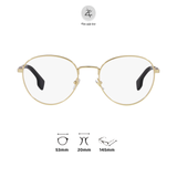 Gọng kính Versace 1279 dáng tròn chính hãng fullbox