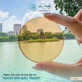  Tròng kính Rocky Đổi màu Trendy Lọc ánh sáng xanh 1.56 SHMC chính hãng 