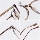  Gọng kính Zay Eyewear 86013 dáng vuông nhựa TR90 phong cách hàn quốc 