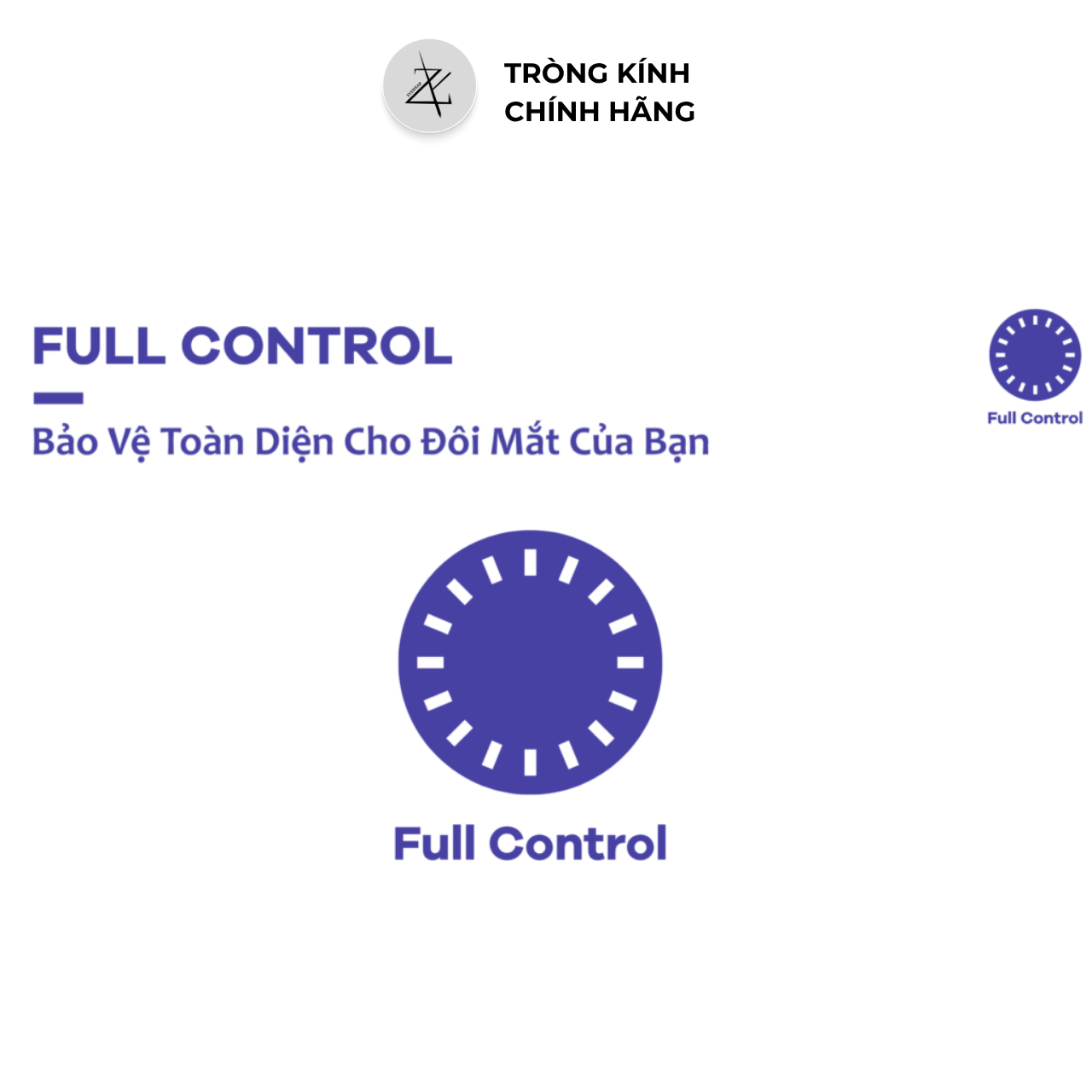  Tròng kính lọc ánh sáng xanh Hoya Nulux Full Control Cao Cấp Nhật Bản chính hãng 
