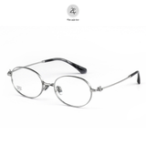  Gọng kính Zay Eyewear Vivienne Westwood V8002T dáng oval Titanium phong cách Hàn Quốc 