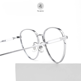  Gọng kính 30888 dáng mắt mèo titanium cao cấp 
