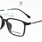  Gọng kính Asifinis 8006 dáng vuông nhựa TR90 dẻo & titanium chính hãng 