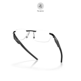 Gọng khoan không viền Oakley Steakhouse 1.0 0OX3126 dáng chữ nhật kim loại C-5™ Alloy chính hãng fullbox