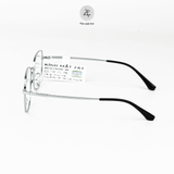 Gọng kính AkiraZenshi 33032 dáng vuông Titanium chính hãng 