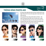  Tròng kính Đổi màu lọc ánh sáng xanh thế hệ mới Chemi Photo AID 1.60 1.67 ASP Hàn Quốc chính hãng 