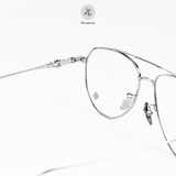  Gọng kính Chrome Hearts CH5200 dáng phi công titanium cao cấp fullbox 