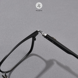  Gọng kính Chrome Hearts You Re Late dáng vuông titanium cao cấp fullbox 