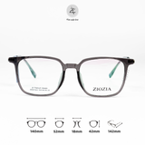  Gọng kính Ziozia KHHSIT5011 dáng Vuông Nhựa acetate fullbox chính hãng 