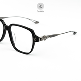  Gọng kính Chrome Hearts CH8100 dáng vuông titanium cao cấp fullbox 