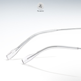  Gọng khoan không viền 6088 dáng vuông titanium cao cấp 