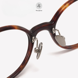 Gọng kính Zay Eyewear 1071 dáng oval titanium phong cách Hàn Quốc