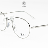  Gọng kính RayBan 0RX3681V dáng tròn kim loại chính hãng fullbox 