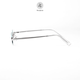 Gọng khoan không viền GAMA MY9026 dáng oval Titanium chính hãng
