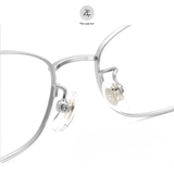 Gọng kính Zay Eyewear 8933 dáng chữ nhật Titanium phong cách Hàn Quốc