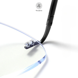 Gọng kính Zay Eyewear 233722 dáng đa giác titanium cao cấp