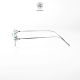 Gọng khoan không viền GAMA MY9028 dáng chữ nhật Titanium chính hãng