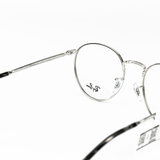 Gọng kính RayBan 0RX3637V dáng tròn kim loại chính hãng fullbox