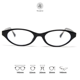  Gọng kính Zay Eyewear K9198 dáng mắt mèo nhựa TR90 phong cách Hàn Quốc 