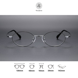  Gọng kính Zay Eyewear 2454 Titanium dáng oval phong cách thời trang cao cấp 