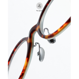  Gọng kính Zay Eyewear V6006T dáng oval nhựa acetate phong cách Hàn Quốc 