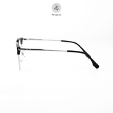 Gọng kính nửa khung GAMA 95042 dáng vuông Titanium chính hãng