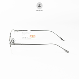 Gọng kính xẻ cước nửa khung Dox 8806 dáng chữ nhật Titanium chính hãng