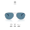  Kính mát RayBan 0RB3735 dáng phi công chính hãng fullbox 