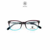  Gọng kính Zay Eyewear W019 dáng vuông nhựa acetate phong cách Hàn Quốc 