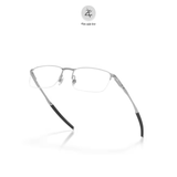  Gọng kính nửa khung Oakley Barrelhouse 0.5 0OX3174 dáng chữ nhật kim loại C-5™ Alloy chính hãng fullbox 